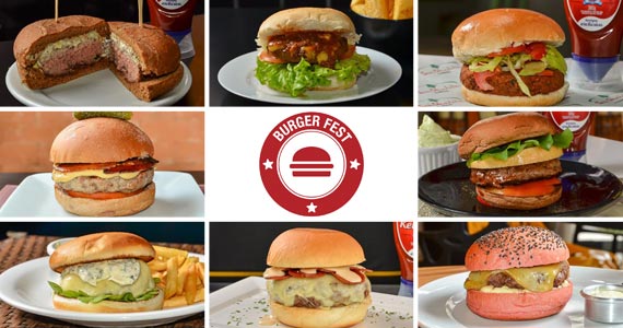 Confira os estabelecimentos e as receitas dos participantes do Burger Fest 2017