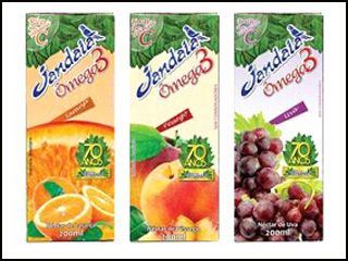 Jandaia lança com exclusividade sucos enriquecidos com Ômega3 DHA Jandaia lança com exclusividade sucos enriquecidos com Ômega3 DHA