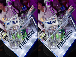 A marca norte-americana Brown-Forman apresentou o novo design da embalagem Finlandia Vodka no Terraço Vila