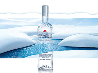 Vodka Finlandia aquece balada 