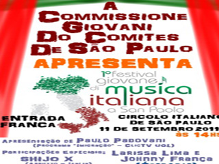 I Festival Giovane di Musica Italiana busca promover o ritmo da Itália
