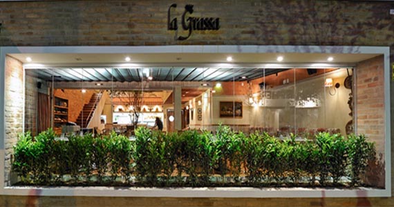 Restaurante La Grassa oferece cardápio especial para a ceia de natal com bebidas inclusas