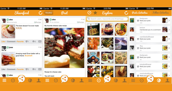Sucesso na App Store, Sharefood é uma rede social gourmet