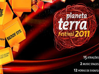 Planeta Terra Festival 2011 anuncia divisão de palcos e horários dos shows