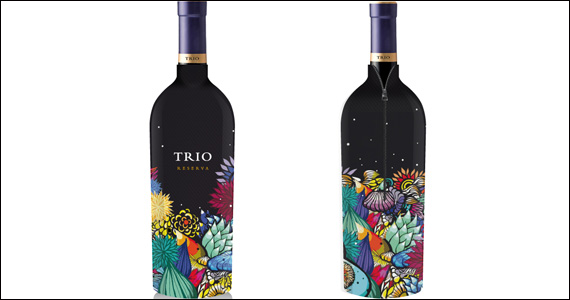 Trio Reserva traduz arte, música e lifestyle em edição limitada de vinho