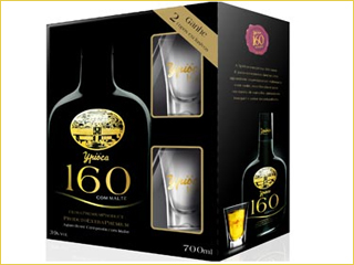 Ypióca apresenta edição limitada da 160 com dois copos exclusivos
