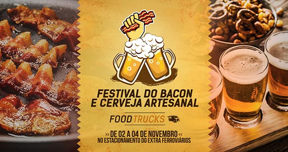 Festival de Bacon e Cerveja Artesanal e Festival do Churros agitam a cidade de Jundiaí