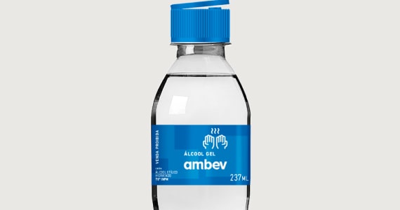 Ambev fabrica álcool em gel e realiza entregas para hospitais públicos
