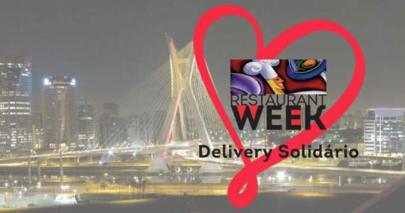 Restaurant Week promove Delivery Solidário com 37 restaurantes em São Paulo