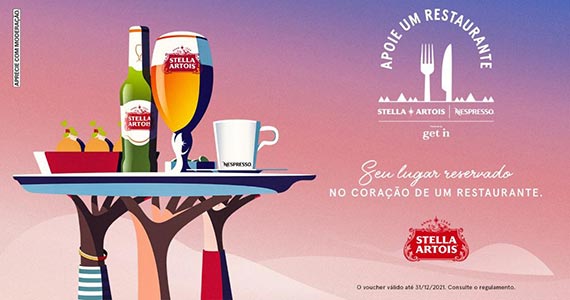 Apoie Um Restaurante: movimento da Stella Artois volta para ajudar estabelecimentos afetados pela crise