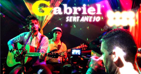 Bar Birô recebe clássicos do sertanejo com o cantor Gabriel