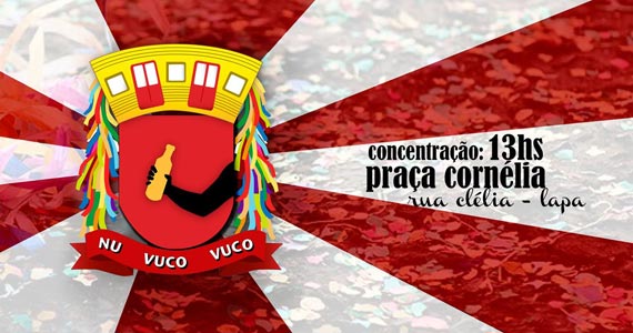 Lapa recebe o desfile do Bloco de Carnaval Nu Vuco Vuco