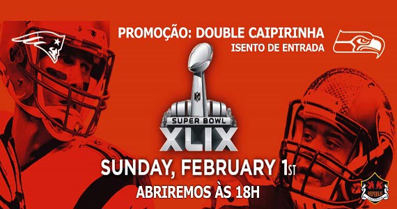 Domingo tem transmissão ao vivo da final do Super Bowl no Republic Pub
