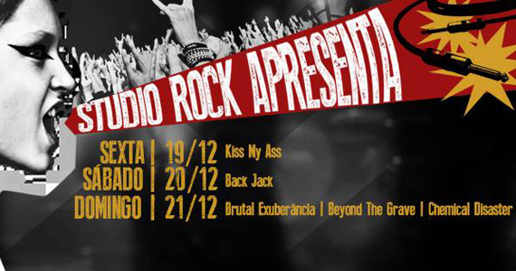 Studio Rock Café recebe show da banda Kiss My Ass nesta sexta-feira