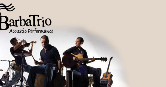 Barba Trio e The Beatles Tribute no bar O Garimpo em Embu das Artes
