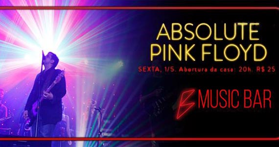 B Music Bar realiza show de Pink Floyd Cover na Festa de Comemoração