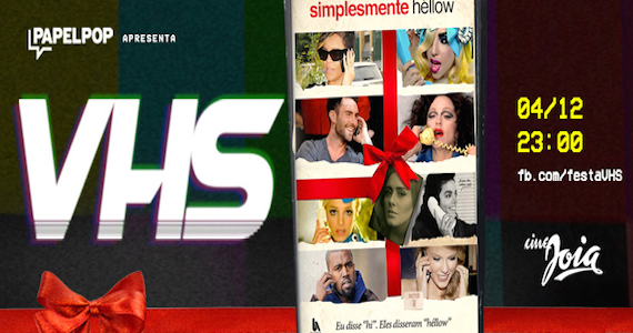 Hits da música pop agitam mais uma festa VHS no Cine Joia