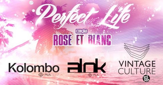 Sirena recebe a festa Perfect Live 8 anos edição Rose et Blanc