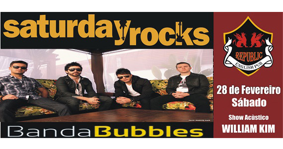 Republic Pub anima a noite ao som de Sal Vincent e banda Bubbles