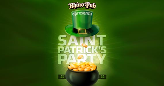 Rhino Pub recebe bandas de rock para animar a festa de St. Patricks