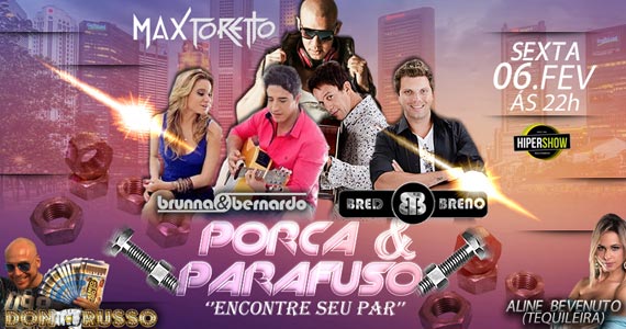 Yes Brasil com shows de Brunna & Bernardo, Bred & Breno e convidados