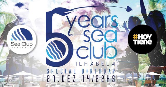Sea Club recebe o DJ Tikos Groove na festa Special Birthday Sea Club