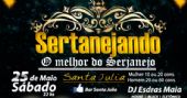 S�bado a noite tem festa Sertanejando no bar Santa Julia