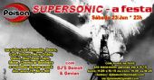 Festa Supersonic na noite de s�bado do Poison Bar e Balada 