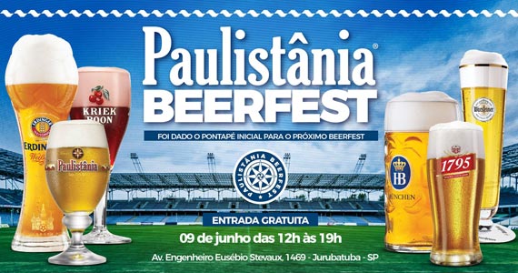Paulistânia promove 13ª edição do Beerfest com entrada gratuita