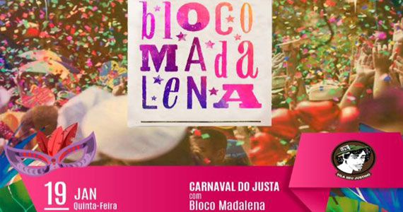 Vila Seu Justino recebe Bloco Madalena para animar o Carnaval do Justa