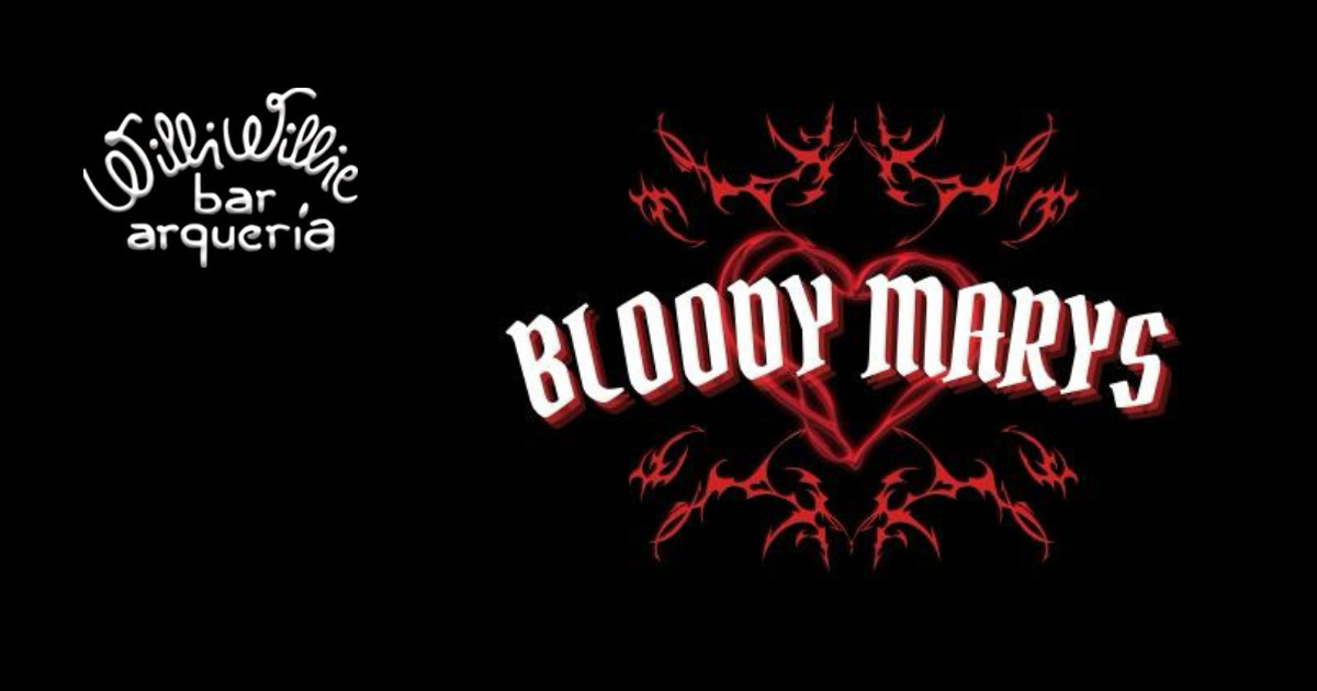 Programação - Bloody Marys (Classic rock) + Double de caipirinha até as 22h!