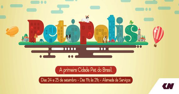 Cidade Pet Petópolis com atrações especias no Shopping Center Norte