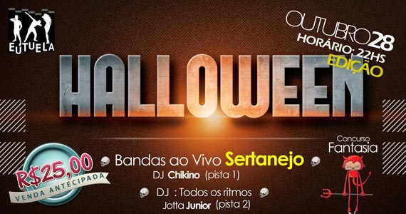 Carioca Club realiza festa de Halloween com dupla sertaneja