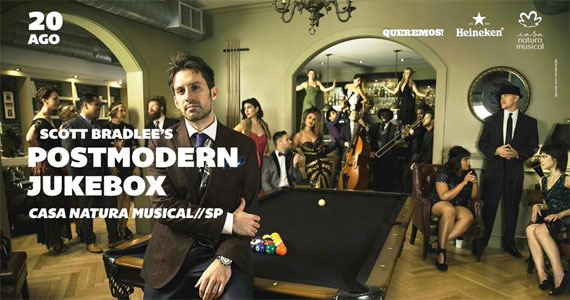 Postmodern Jukebox se apresenta na Casa Natura Musical