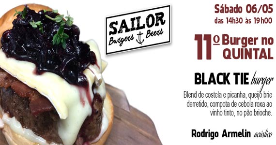 11º edição do Burger no Quintal com Felipe Bellim no Sailor Burgers