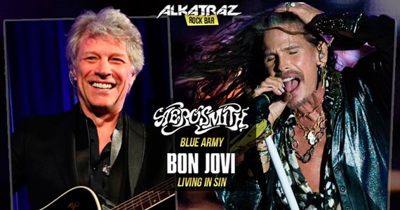 Alkatraz recebe Aerosmith e Bon Jovi Cover