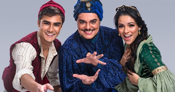 Aladdin O Musical estreia no Teatro Porto Seguro em Novembro