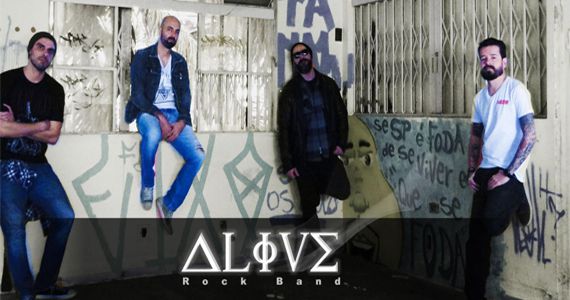 Stones Music Bar recebe o som da Alive Rock Band 