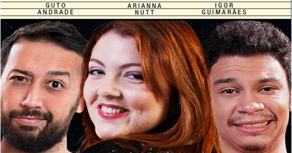 Ao Vivo Music recebe Guto Andrade, Arianna Nutt e Igor Guimarães