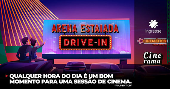Cine drive in volta a ser opção de lazer em São Paulo