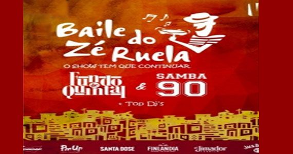 O Baile do Zé Ruela chega ao La Luna Club