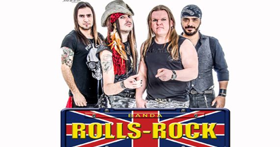 Banda Rolls Rock comanda à noite do Stones Music Bar