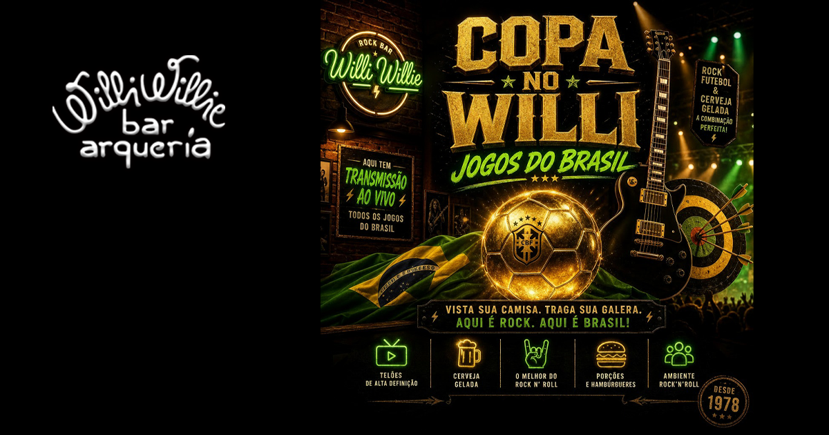 Programação - Brasil x Escócia ao vivo - Copa 2026 + Promo Drinks por apenas R$ 19,90