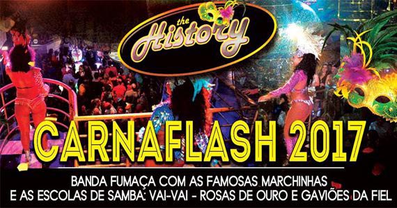 The History faz 4 noites de Carnaval com Escolas de Samba de SP