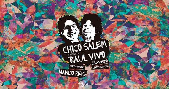 Chico Salem apresenta o show Raul Vivo ao lado de Nando Reis 