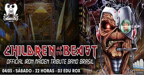 Children of The Beast faz tributo ao Iron Maiden no Manifesto Rock Bar