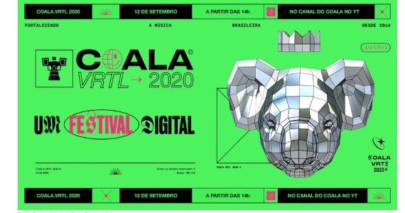 Coala Festival 2020 terá transimssaõ online para os fãs do evento.