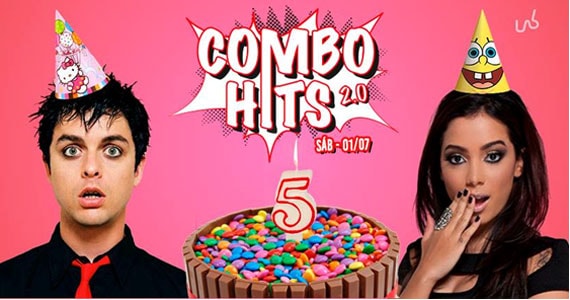 Festa Combo Hits comemora 5 anos com edição especial no Lab Club 