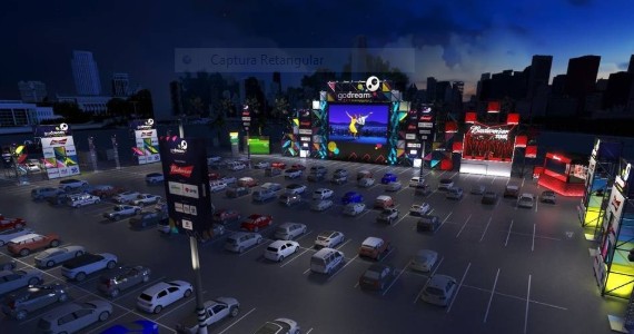 Nova rede de cinema drive in está localizada no Estádio do Pacaembu