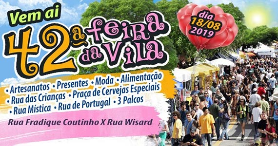 Centro Cultural Vila Madalena recebe 42ª edição da Feira de Artes 